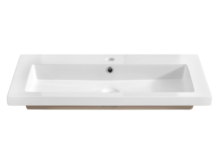 Lavoar pentru mobilier cu o cuvă, 80 cm Cabin Basins UM-8070 SPIRIT 80 DP COMAD [1]