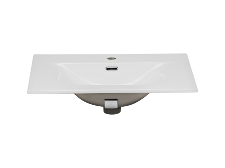 Lavoar SKY 60 cm, Încastrat, cu o Cuvă, Alb Lucios - COMAD [1]