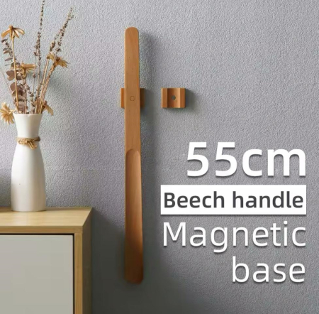 Lingură Magnetică pentru Încălțat Pantofii Magnus 5x1,5x55 cm, Lemn - SHP [8]