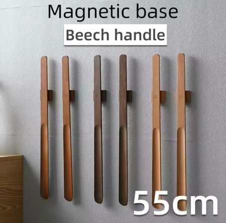 Lingură Magnetică pentru Încălțat Pantofii Magnus 5x1,5x55 cm, Lemn - SHP [6]