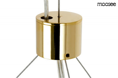 Lustra designer aurie rotunda Zaya, diverse dimensiuni, MSE010100137 - King [5]