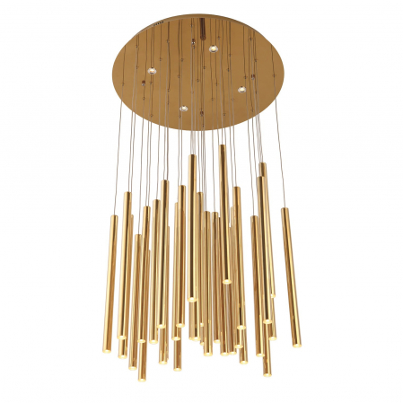 Lustra 33 pendule cilindrice diverse finisaje LED Tonia Ø 62 cm, metal/acril, inaltime reglabila, P0175D - Maxlight [3]