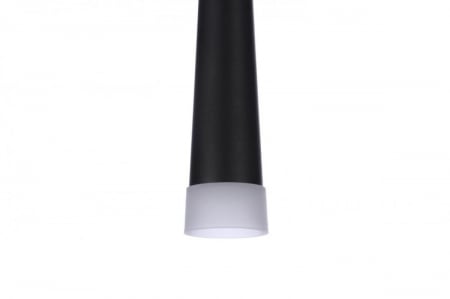Lustra 6 pendule LED neagra/crom Hermina 35x190 cm, design modern, luminare la ambele capete, AZ 0956 - Azzardo [1]