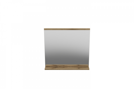 Oglinda baie 60 cm Nova, stejar, A 84-60, 57 x 60 x 9.6 cm, Comad [1]