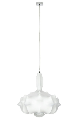 Lustra alba design extravagant Gage, diverse dimensiuni, panza alba, BD001-80 - King [1]