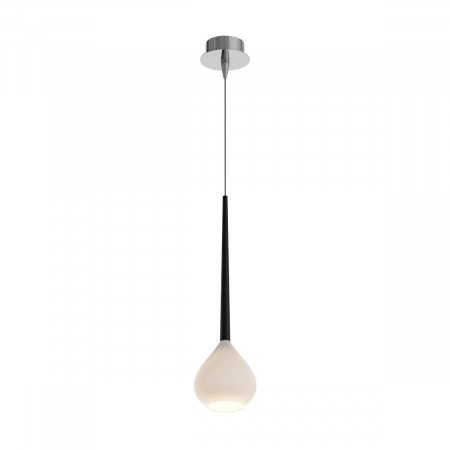 Lustre - Lustra alba LIBRA tip pendul, inaltime reglabila, metal/sticla, 003064-001045 - Zumaline