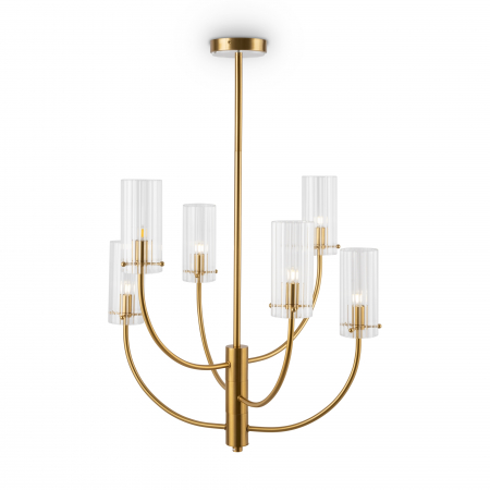 Lustra Arco MOD223PL-06BS, 6xG9, arama, IP20, Maytoni [2]