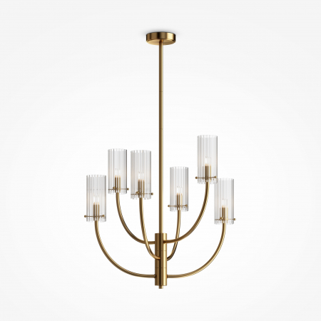 Produse - Lustra Arco MOD223PL-06BS, 6xG9, arama, IP20, Maytoni