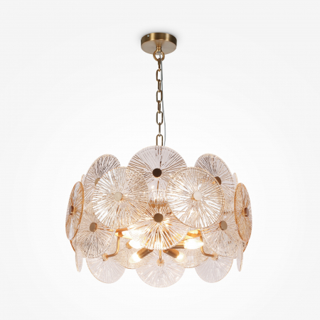 Lustre - Lustra Aster MOD007PL-08G, 8xE14, aurie, IP20, Maytoni