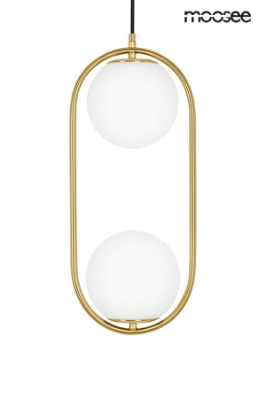 Produse - Lustră Aurelia Twin, Aurire Metalică - Moosee