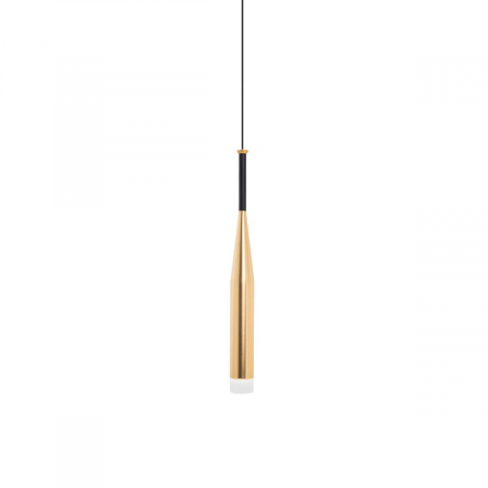 Lustra aurie CONTE tip pendul, inaltime reglabila, metal/sticla, 003064-011440 - Zumaline [1]