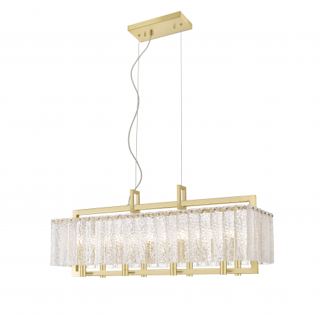Lustre - Lustra aurie design clasic PALACE 85 cm metal / sticla, 003064-020100 - Zumaline