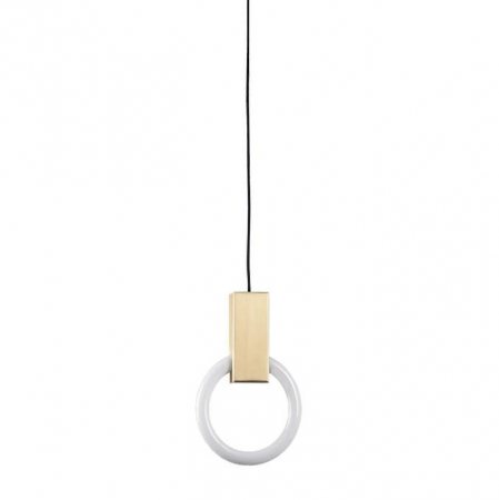 Lustra aurie pendul Hopper 30/40 cm Ø, iluminare LED, design minimalist, XCP9149-1-40 - King [3]