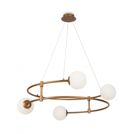 Lustre - Lustra Balance MOD317PL-04G, 4xG9, aurie, IP20, Maytoni