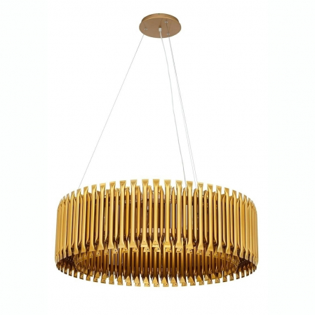 Lustre - Lustra/candelabru rotund auriu Dunne design extravagant, 95x95 cm, metal, 1162.S1 - King