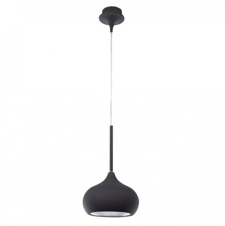 Lustra crom/neagra/aur roz tip pendul Zoe din metal Ø 20 cm, inaltime reglabila, 5704803 - Novaluce [0]