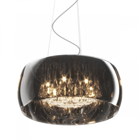 Lustre - Lustra CRYSTAL tip pendul Ø 50 cm, din sticla, inaltime reglabila, 003064-001004 - Zumaline