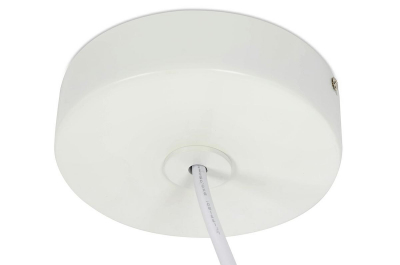 Lustra cu cablu atarnat design industrial Hang, un bec LED, alba/neagra, MD20502-A-200 - King [5]
