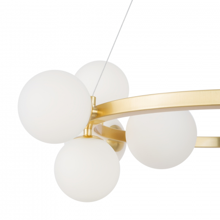 Lustra Dallas MOD545PL-11BS, 11xG9, aurie+alba, IP20, Maytoni [1]