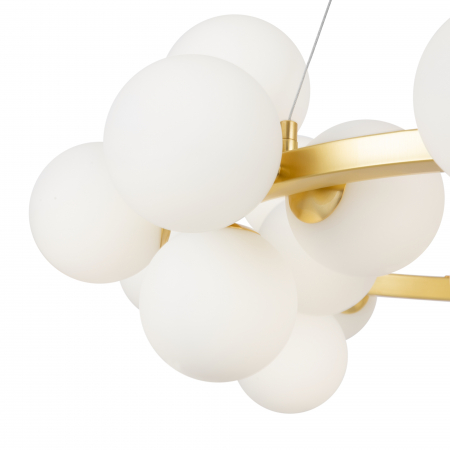 Lustra Dallas MOD545PL-25BS, 25xG9, aurie+alba, IP20, Maytoni [1]