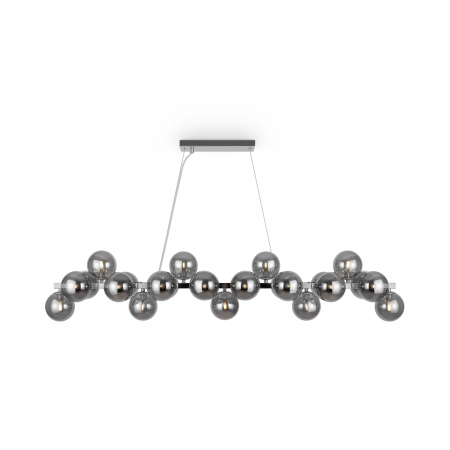 Lustre - Lustra Dallas MOD547PL-25CH, 25xG9, crom+fumurie, IP20, Maytoni