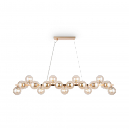 Lustra Dallas MOD547PL-25G, 25xG9, aurie, IP20, Maytoni [0]