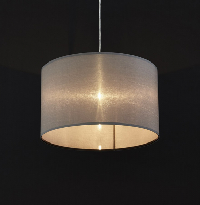 Lustra de design gri SAYA rotunda abajur material 50x30x150 cm, HL00450GR - Kokoon [10]