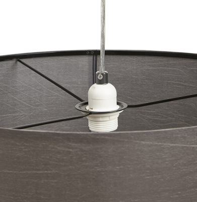 Lustra de design gri SAYA rotunda abajur material 50x30x150 cm, HL00450GR - Kokoon [9]