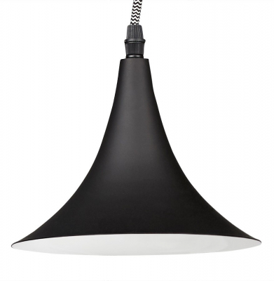 Lustra de design neagra PENGAN in stil industrial 6 corpuri 50x50x175 cm cu abajur din metal, HL00430BL - Kokoon [7]