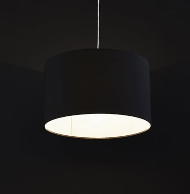 Lustra de design neagra SAYA rotunda abajur material 50x30x150 cm, HL00440BL - Kokoon [12]