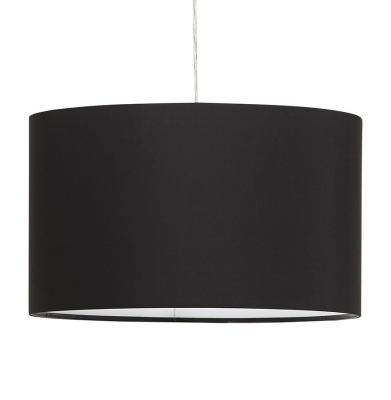 Lustre - Lustra de design neagra SAYA rotunda abajur material 50x30x150 cm, HL00440BL - Kokoon