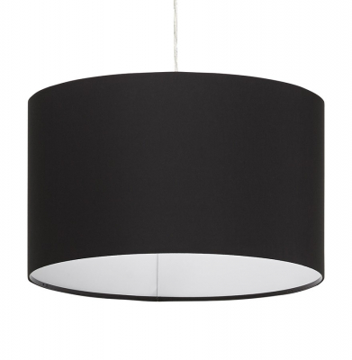 Lustra de design neagra SAYA rotunda abajur material 50x30x150 cm, HL00440BL - Kokoon [1]