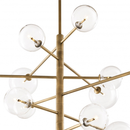   Candelabru Argento L finisaj din alamă antică 112076 EICHHOLTZ [1]