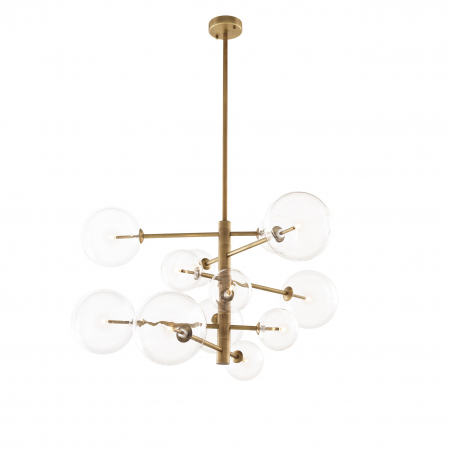 Lustre -   Candelabru Argento S finisaj din alamă antică 112077 EICHHOLTZ