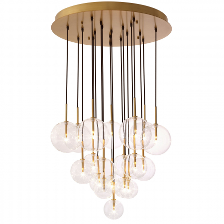 Lustre -   Candelabru Aulani finisaj din alamă antică 115571 EICHHOLTZ