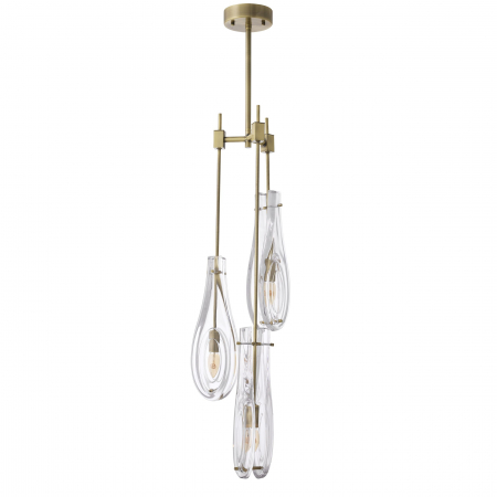   Candelabru Bellano S finisaj din alamă periată ușoară 114458 EICHHOLTZ [1]