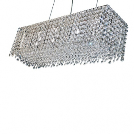 Lustra de lux cu cristale Flore, 65 cm, forma dreptunghiulara, AZ 1510 - Azzardo [1]