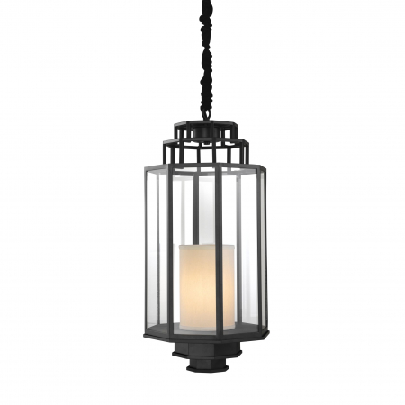   Lanternă Monticello M finisaj negru 109947 EICHHOLTZ [1]