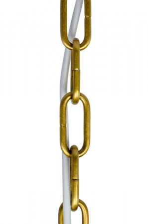 Lustra design extravagant Guto 20x44 cm, metal auriu/sticla, MD10961-1S.BRASS - King [10]