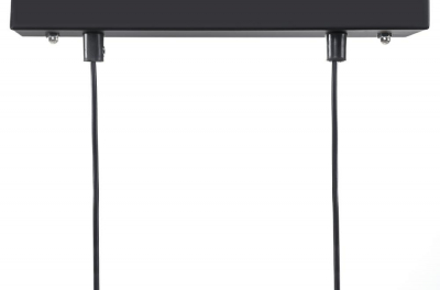 Lustra design industrial Frame neagra, 2 becuri LED, 91905 - King [3]