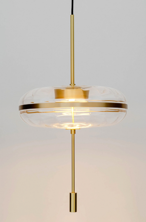 Lustra design lux Murillo Plate in forma de glob, sticla/suport auriu, MD12001-1-360 - King [6]