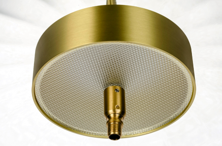 Lustra design lux Murillo Plate in forma de glob, sticla/suport auriu, MD12001-1-360 - King [5]