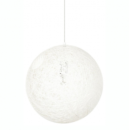 Lustre - Lustra design modern alba/neagra Mason 110x110 cm, canepa, 1027S-110.WHITE - King