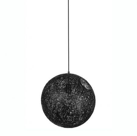 Lustra design modern alba/neagra Mason 40x40 cm, canepa, 1027S-400.WHITE - King [14]