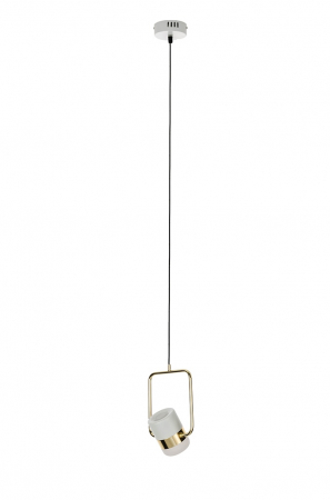 Lustra pendul design modern Enoch aurie/alb, aurie rose/negru, XCP7598.BLACK - King [9]