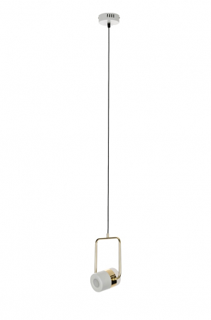 Lustra pendul design modern Enoch aurie/alb, aurie rose/negru, XCP7598.BLACK - King [8]