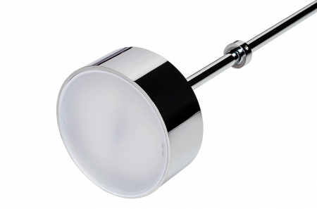 Lustra 3 brate globuri sticla Bubble Line 120 cm aurie/argintie/neagra, iluminare LED, design lux, XCP9148-3B - King [24]