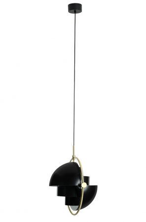 Lustra design modern extravagant Seal, alba/neagra/aurie, otel carbon, SM2356S - King [23]