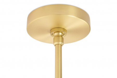 Lustra design modern Planet 142x173 cm, 15 becuri, neagra/aurie, MD10230G-15.BRASS - King [4]