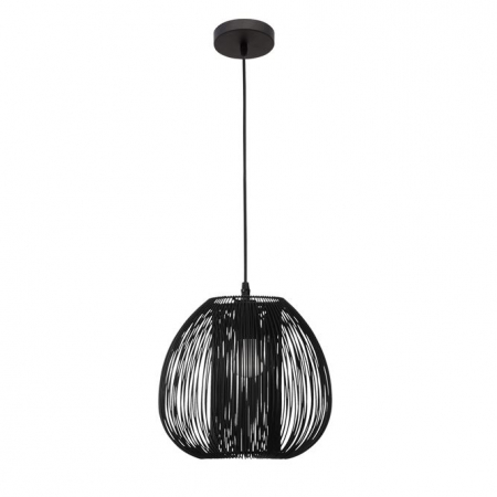 Lustra design rotunda neagra/alba/gri Vesna, din metal, inaltime reglabila, 9586152 - Novaluce [4]